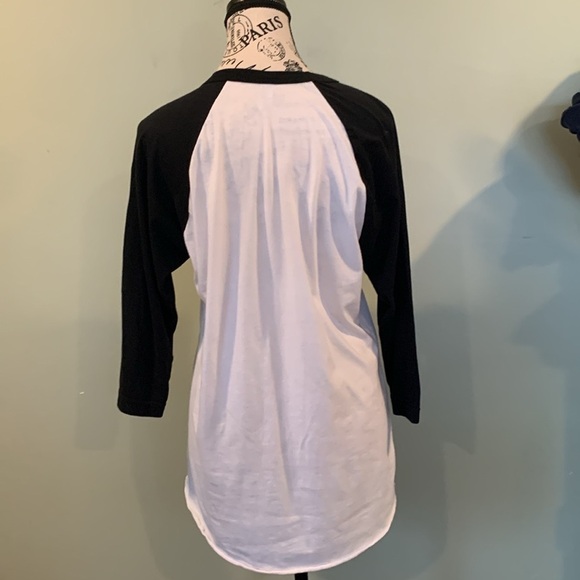 American Apparel 50/50 Shirt Harry Potter Baseball T-Shirt Women’s Medium - Picture 3 of 6